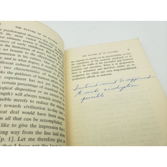 The Future Of An Illusion By Sigmund Freud Paperback 1964 - Picture 4 of 8